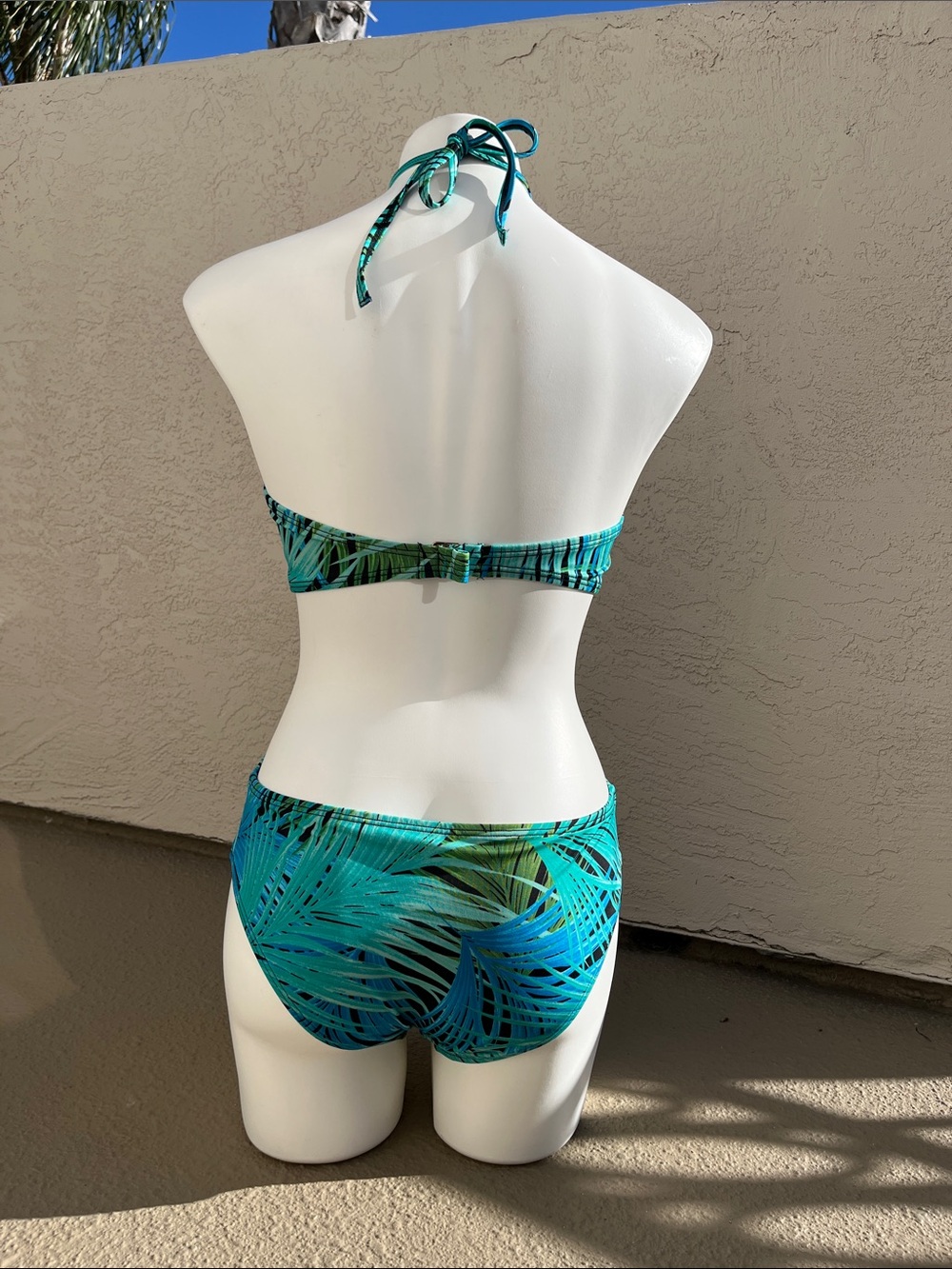 Tropical Palm Print Monokini - Picture 6 of 7